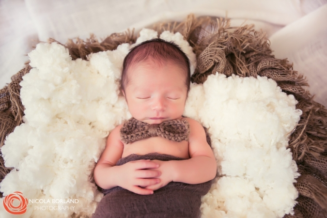 Newborn Boy Bow Tie 04